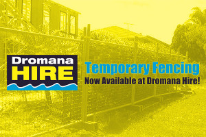 Temporary Fencing Now Available at Dromana Hire!